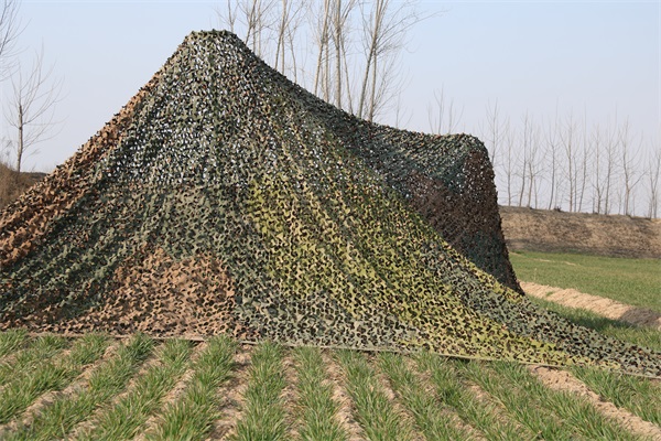防雷達防紅外偽裝網